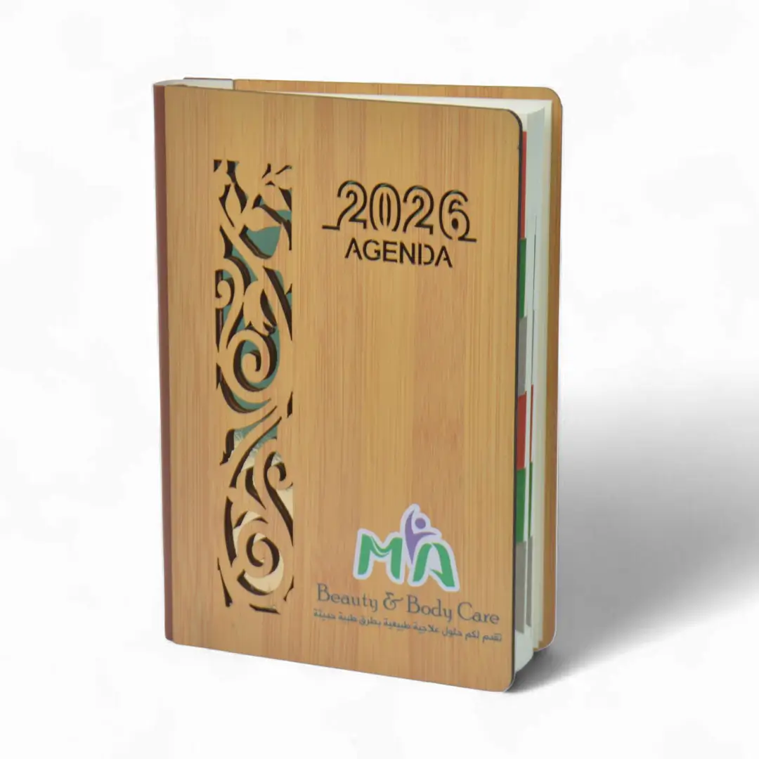 Agenda 2026 Personnalisé avec Impression UV
